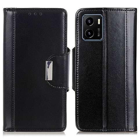 Coque Portefeuille Livre Cuir Etui Clapet M11L pour Vivo iQOO U5x Noir