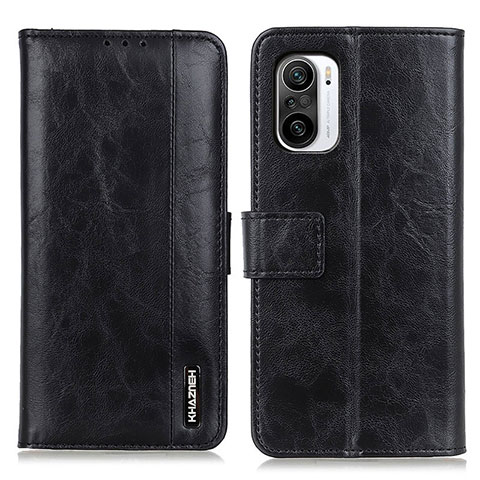 Coque Portefeuille Livre Cuir Etui Clapet M11L pour Xiaomi Mi 11i 5G Noir