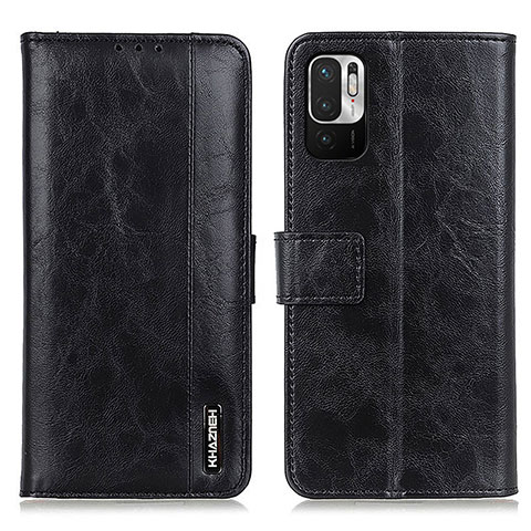 Coque Portefeuille Livre Cuir Etui Clapet M11L pour Xiaomi Redmi Note 10 JE 5G Noir