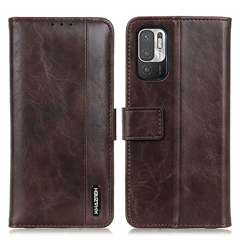 Coque Portefeuille Livre Cuir Etui Clapet M11L pour Xiaomi Redmi Note 11 SE 5G Marron