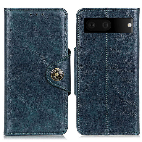 Coque Portefeuille Livre Cuir Etui Clapet M12L pour Google Pixel 7 5G Bleu