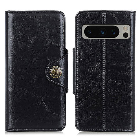 Coque Portefeuille Livre Cuir Etui Clapet M12L pour Google Pixel 8 Pro 5G Noir