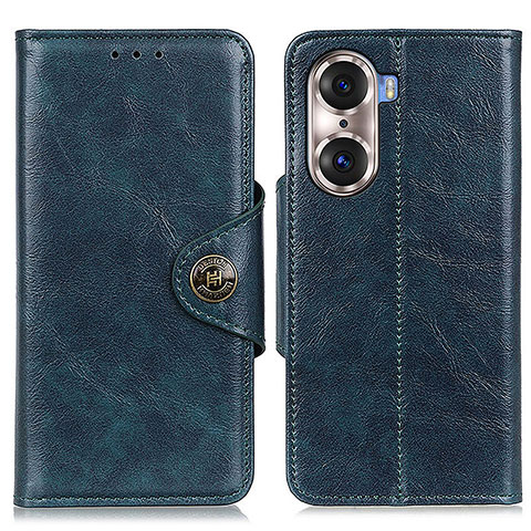 Coque Portefeuille Livre Cuir Etui Clapet M12L pour Huawei Honor 60 5G Bleu