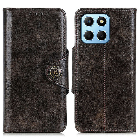 Coque Portefeuille Livre Cuir Etui Clapet M12L pour Huawei Honor 70 Lite 5G Bronze