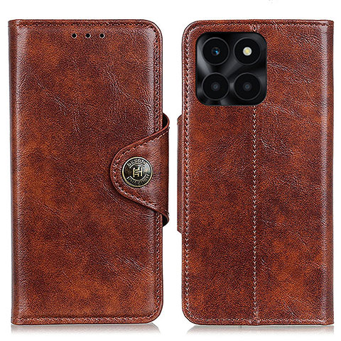 Coque Portefeuille Livre Cuir Etui Clapet M12L pour Huawei Honor X6a Marron