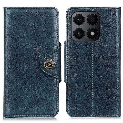 Coque Portefeuille Livre Cuir Etui Clapet M12L pour Huawei Honor X8a 4G Bleu