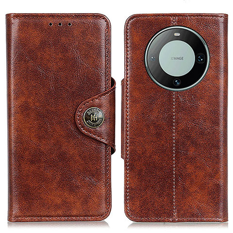 Coque Portefeuille Livre Cuir Etui Clapet M12L pour Huawei Mate 60 Marron