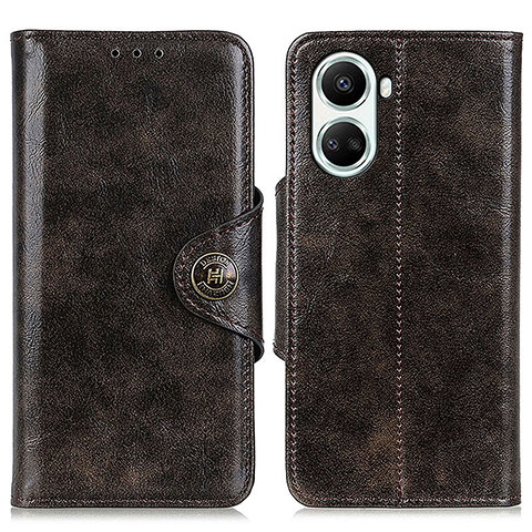 Coque Portefeuille Livre Cuir Etui Clapet M12L pour Huawei Nova 10 SE Bronze