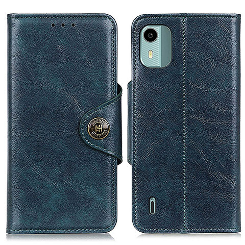 Coque Portefeuille Livre Cuir Etui Clapet M12L pour Nokia C12 Bleu