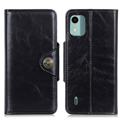 Coque Portefeuille Livre Cuir Etui Clapet M12L pour Nokia C12 Noir