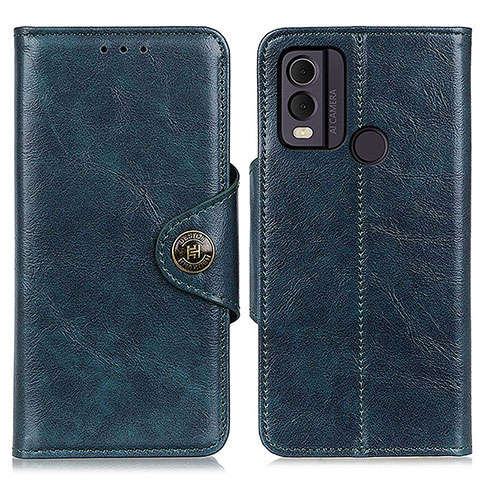 Coque Portefeuille Livre Cuir Etui Clapet M12L pour Nokia C22 Bleu