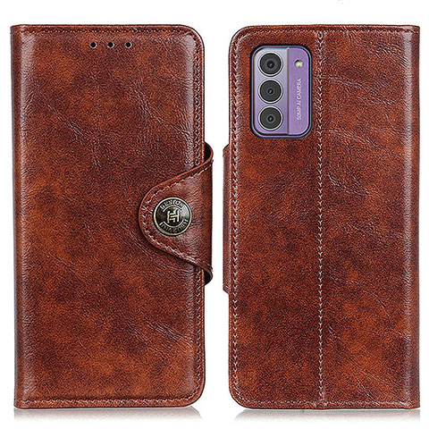 Coque Portefeuille Livre Cuir Etui Clapet M12L pour Nokia G310 5G Marron