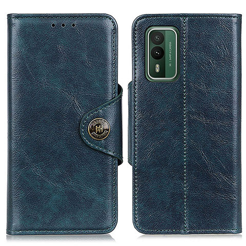 Coque Portefeuille Livre Cuir Etui Clapet M12L pour Nokia XR21 Bleu