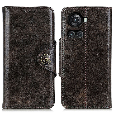 Coque Portefeuille Livre Cuir Etui Clapet M12L pour OnePlus Ace 5G Bronze