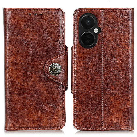 Coque Portefeuille Livre Cuir Etui Clapet M12L pour OnePlus Nord CE 3 Lite 5G Bronze