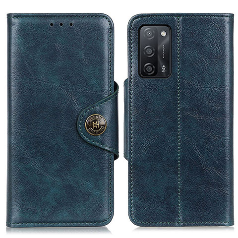 Coque Portefeuille Livre Cuir Etui Clapet M12L pour Oppo A56 5G Bleu