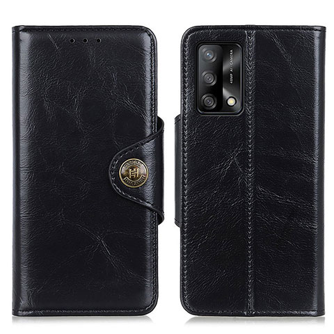 Coque Portefeuille Livre Cuir Etui Clapet M12L pour Oppo F19s Noir