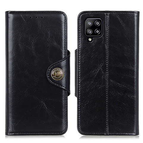 Coque Portefeuille Livre Cuir Etui Clapet M12L pour Samsung Galaxy A22 4G Noir