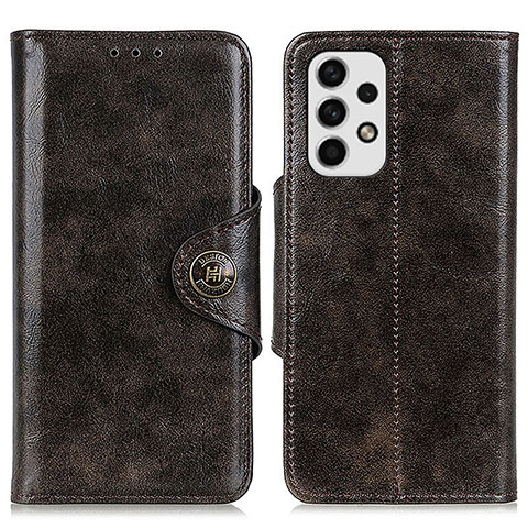 Coque Portefeuille Livre Cuir Etui Clapet M12L pour Samsung Galaxy A23 4G Bronze