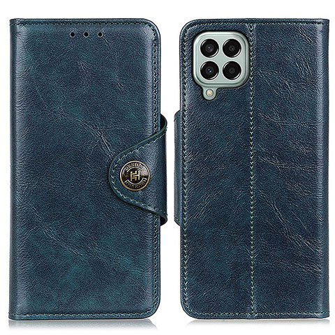 Coque Portefeuille Livre Cuir Etui Clapet M12L pour Samsung Galaxy M33 5G Bleu