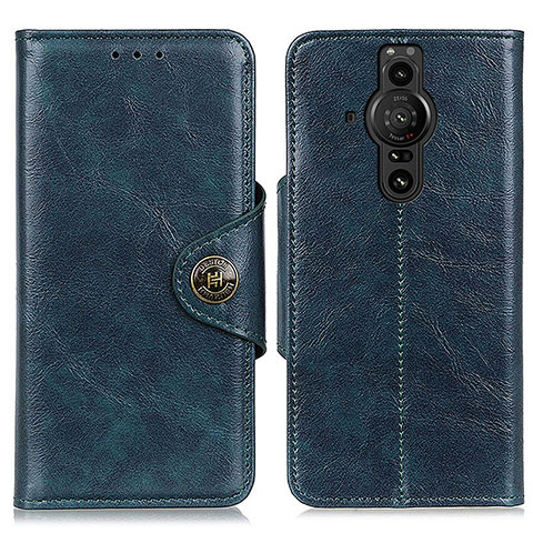 Coque Portefeuille Livre Cuir Etui Clapet M12L pour Sony Xperia PRO-I Bleu