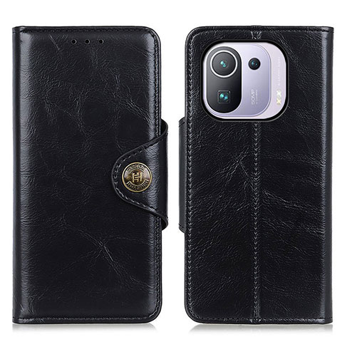 Coque Portefeuille Livre Cuir Etui Clapet M12L pour Xiaomi Mi 11 Pro 5G Noir