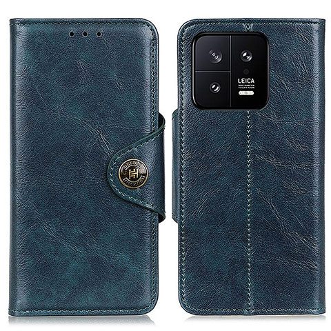 Coque Portefeuille Livre Cuir Etui Clapet M12L pour Xiaomi Mi 13 5G Bleu