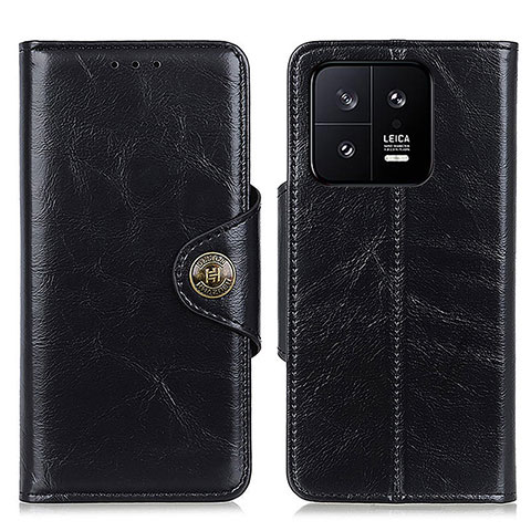 Coque Portefeuille Livre Cuir Etui Clapet M12L pour Xiaomi Mi 13 5G Noir