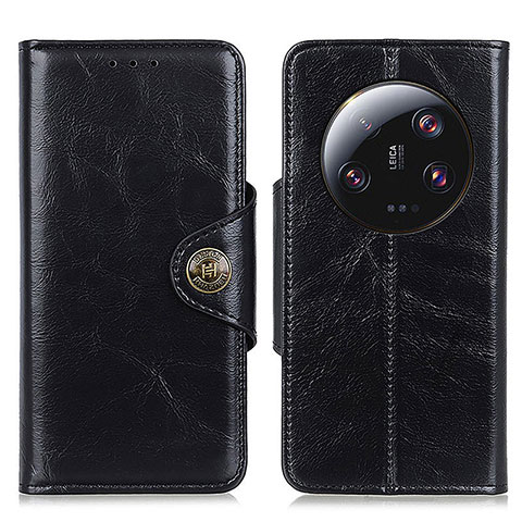 Coque Portefeuille Livre Cuir Etui Clapet M12L pour Xiaomi Mi 13 Ultra 5G Noir