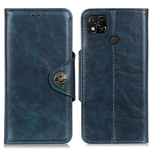 Coque Portefeuille Livre Cuir Etui Clapet M12L pour Xiaomi POCO C3 Bleu