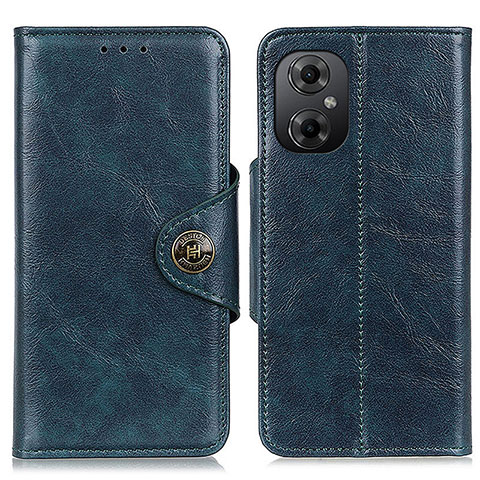 Coque Portefeuille Livre Cuir Etui Clapet M12L pour Xiaomi Poco M4 5G Bleu