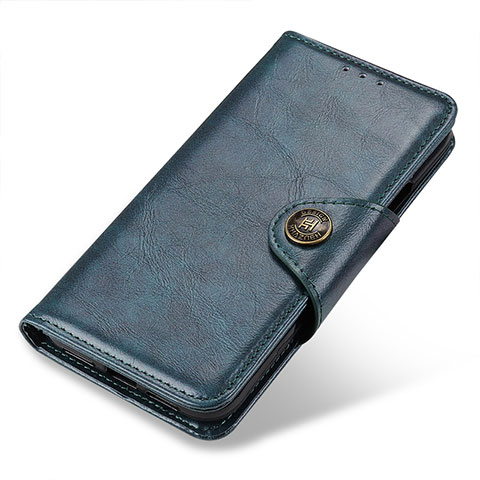 Coque Portefeuille Livre Cuir Etui Clapet M12L pour Xiaomi Poco M5S Bleu