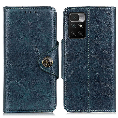 Coque Portefeuille Livre Cuir Etui Clapet M12L pour Xiaomi Redmi 10 4G Bleu