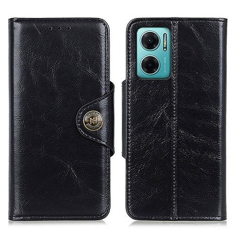 Coque Portefeuille Livre Cuir Etui Clapet M12L pour Xiaomi Redmi 11 Prime 5G Noir