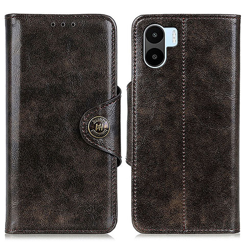 Coque Portefeuille Livre Cuir Etui Clapet M12L pour Xiaomi Redmi A2 Bronze