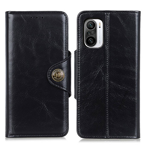 Coque Portefeuille Livre Cuir Etui Clapet M12L pour Xiaomi Redmi K40 5G Noir