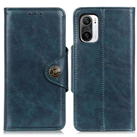 Coque Portefeuille Livre Cuir Etui Clapet M12L pour Xiaomi Redmi K40 Pro+ Plus 5G Bleu