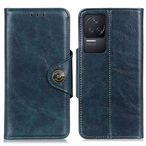 Coque Portefeuille Livre Cuir Etui Clapet M12L pour Xiaomi Redmi K50 5G Bleu