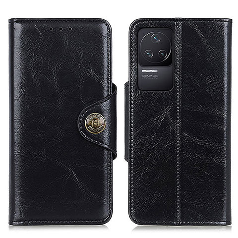 Coque Portefeuille Livre Cuir Etui Clapet M12L pour Xiaomi Redmi K50 Pro 5G Noir