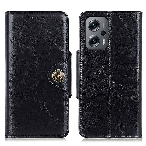 Coque Portefeuille Livre Cuir Etui Clapet M12L pour Xiaomi Redmi K50i 5G Noir