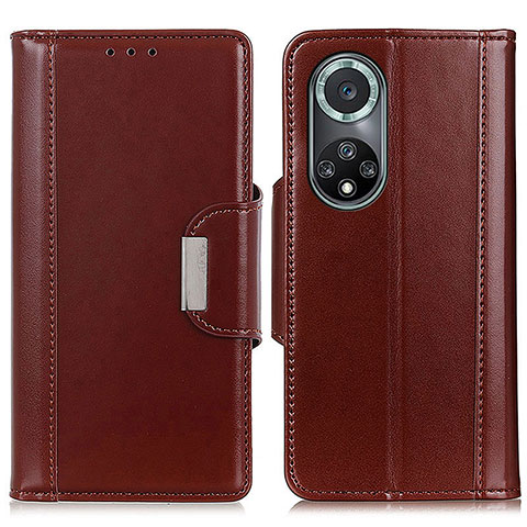 Coque Portefeuille Livre Cuir Etui Clapet M13L pour Huawei Nova 9 Pro Marron