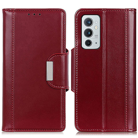 Coque Portefeuille Livre Cuir Etui Clapet M13L pour OnePlus 9RT 5G Rouge