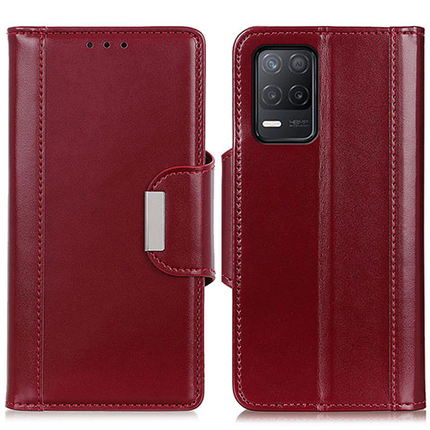 Coque Portefeuille Livre Cuir Etui Clapet M13L pour Realme 8 5G Rouge