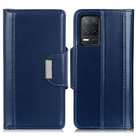 Coque Portefeuille Livre Cuir Etui Clapet M13L pour Realme Narzo 30 5G Bleu