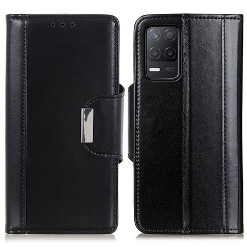 Coque Portefeuille Livre Cuir Etui Clapet M13L pour Realme Q3 5G Noir