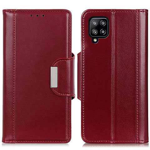 Coque Portefeuille Livre Cuir Etui Clapet M13L pour Samsung Galaxy A22 4G Rouge