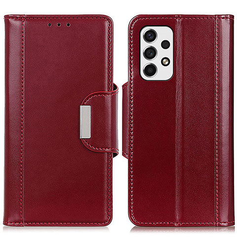 Coque Portefeuille Livre Cuir Etui Clapet M13L pour Samsung Galaxy A53 5G Rouge