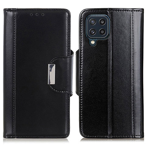 Coque Portefeuille Livre Cuir Etui Clapet M13L pour Samsung Galaxy M32 4G Noir