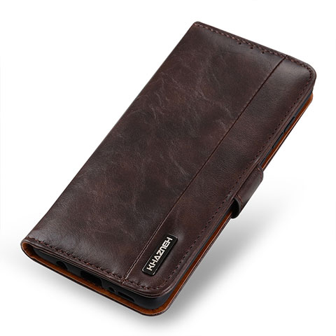 Coque Portefeuille Livre Cuir Etui Clapet M13L pour Xiaomi Redmi Note 11 SE India 4G Marron