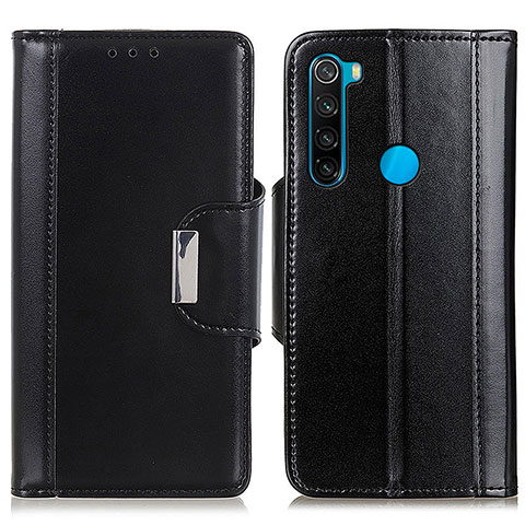 Coque Portefeuille Livre Cuir Etui Clapet M13L pour Xiaomi Redmi Note 8 (2021) Noir